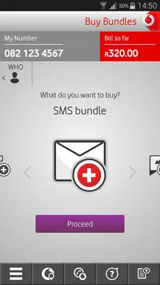 My Vodacom android App screenshot 3
